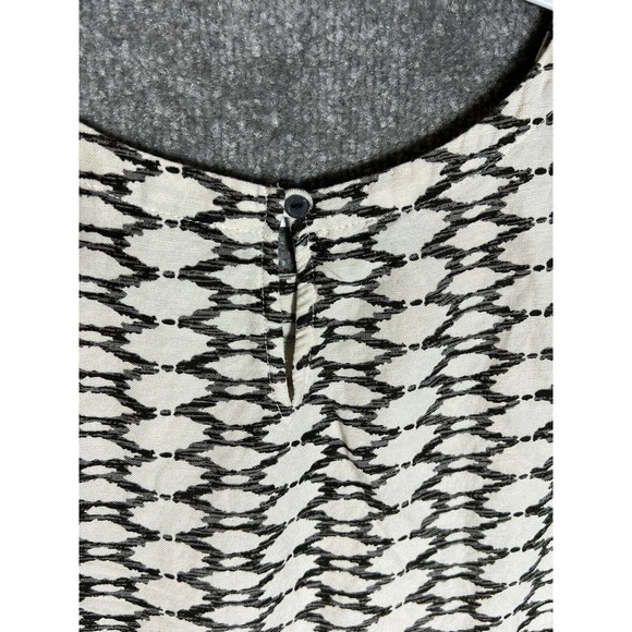 Joan Vass New York Dress Womens Size XL Linen Rayon High Low Sleeveless - Picture 5 of 8